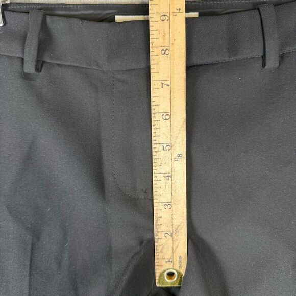 Trina Turk Womens Size 6 Dress Pants Lsacks Black Pockets Straight Leg Stretch - Picture 4 of 8